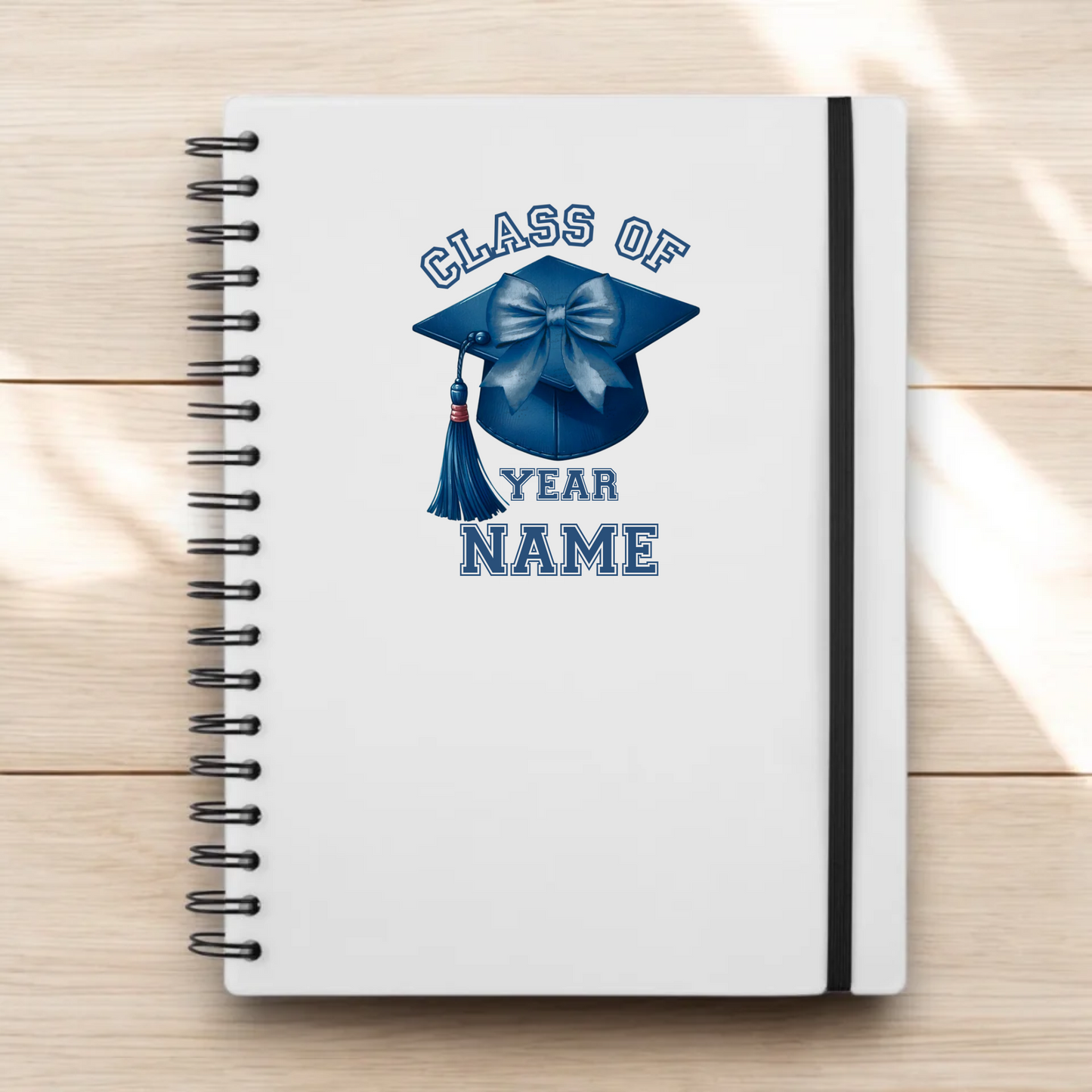 UVDTF - Navy Class of 2025 Leavers Book Decal