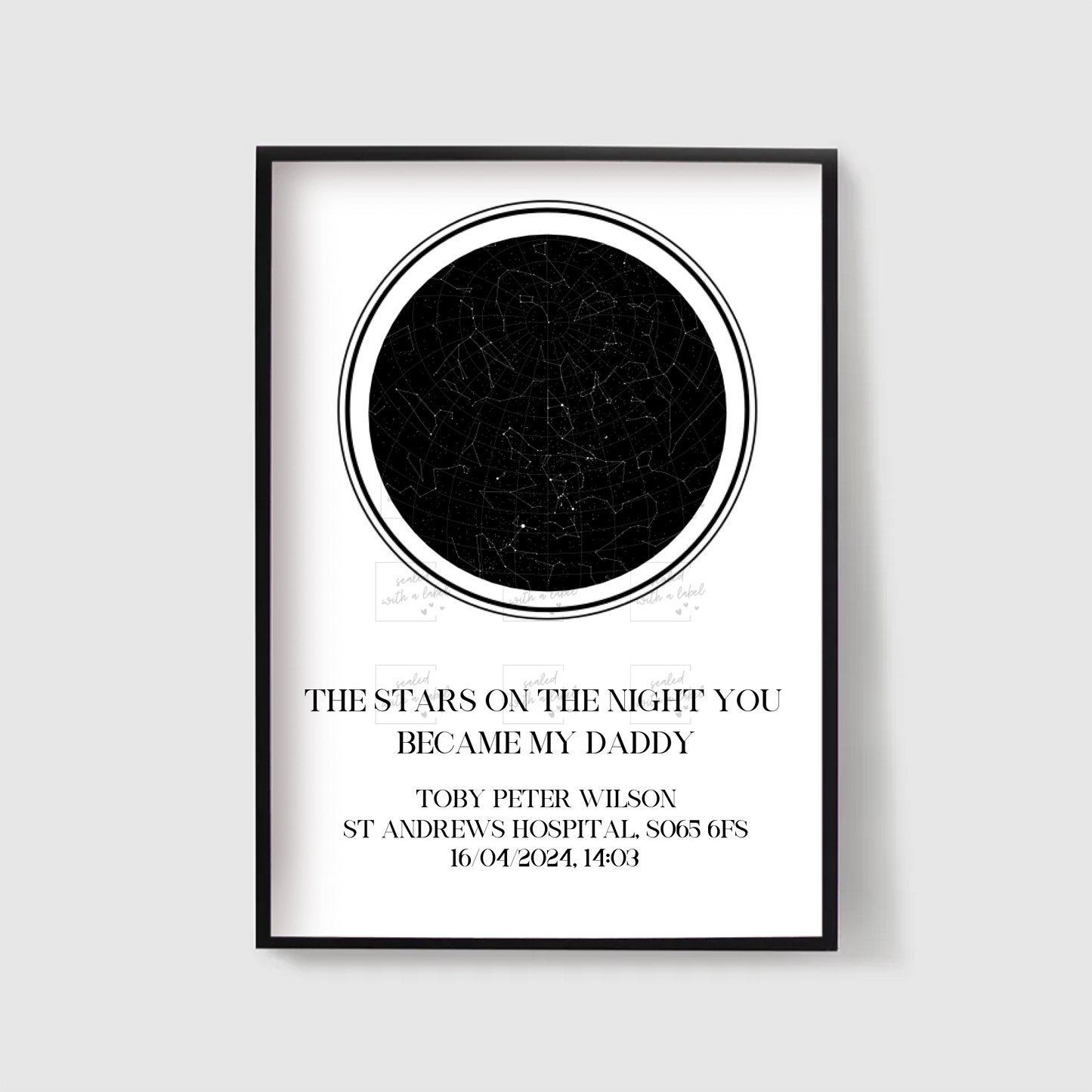 Star Print - Fathers Day