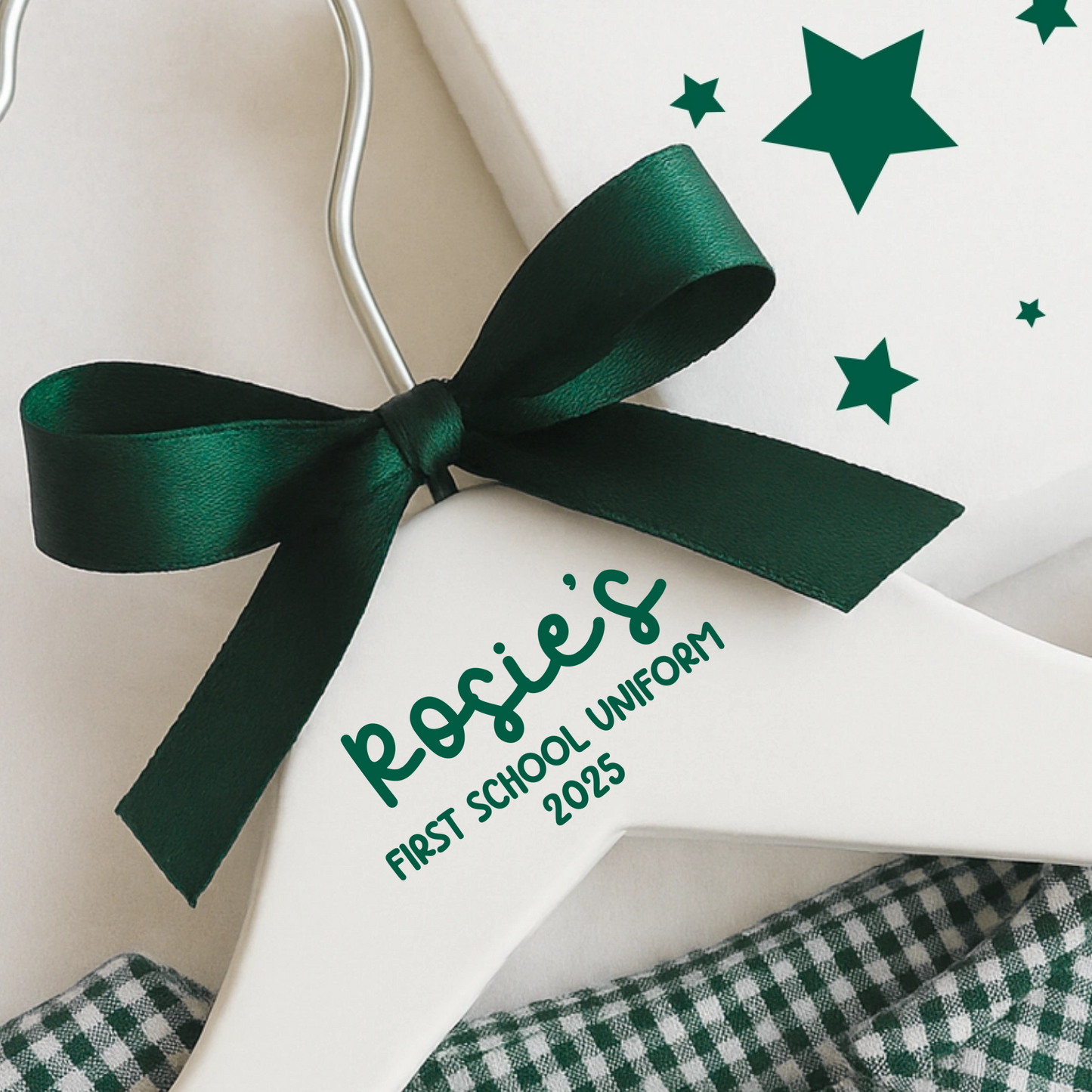 UVDTF - First Day Of School Hanger Decal - Bottle Green