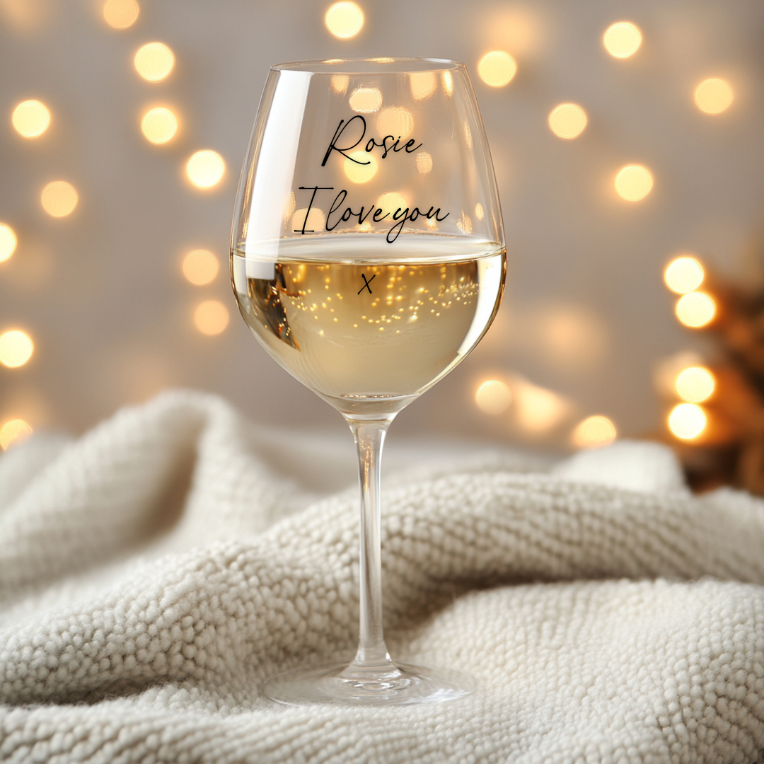 UVDTF - Custom Wine Glass Decal