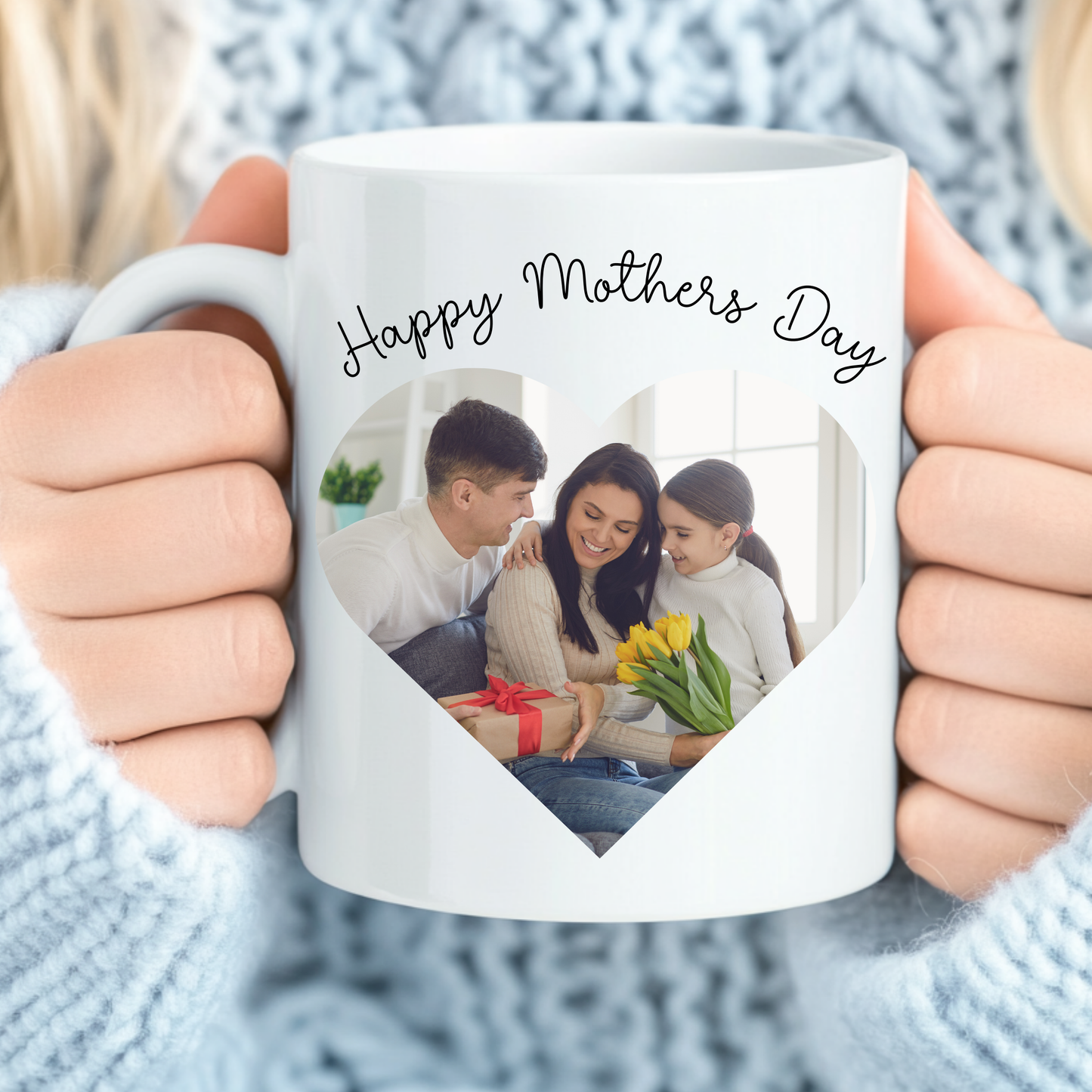 UVDTF - Mothers Day Heart Photo Decal