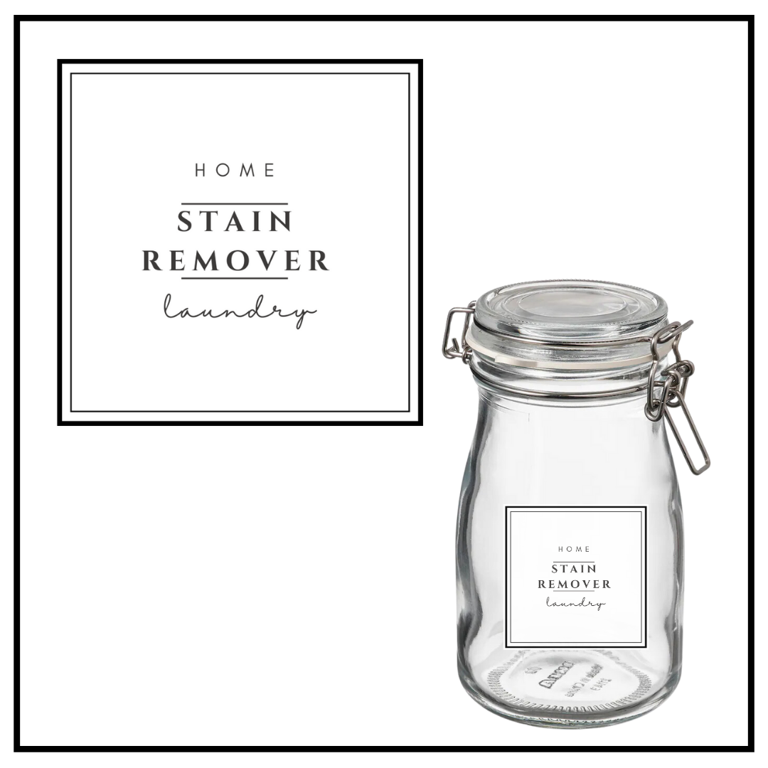 Stain Remover Home Label