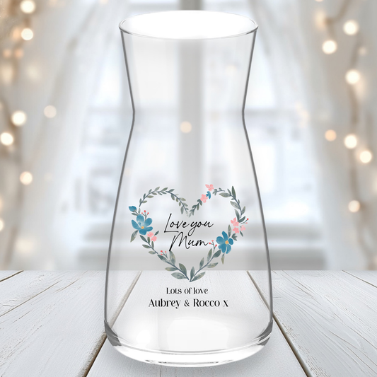 UVDTF Love You Mum - Vase Decal
