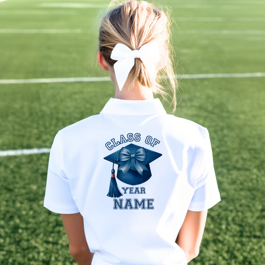 DTF School Shirt Leaver Decal -  Blue Class of 2025