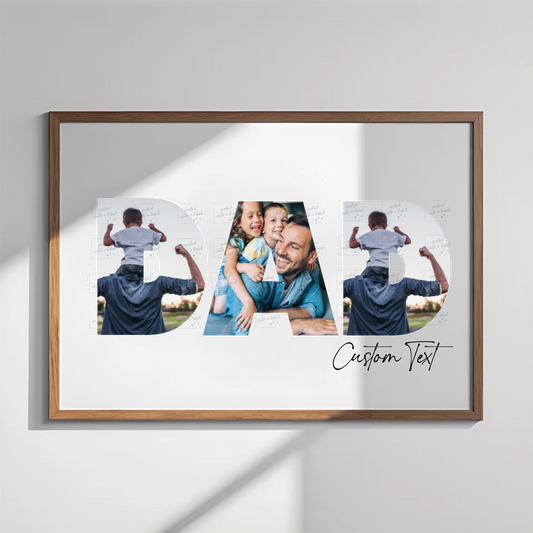 Dad Photo Print