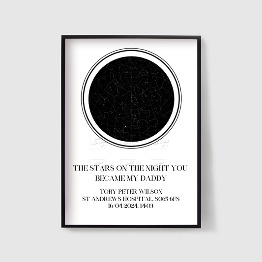 Star Print - Fathers Day