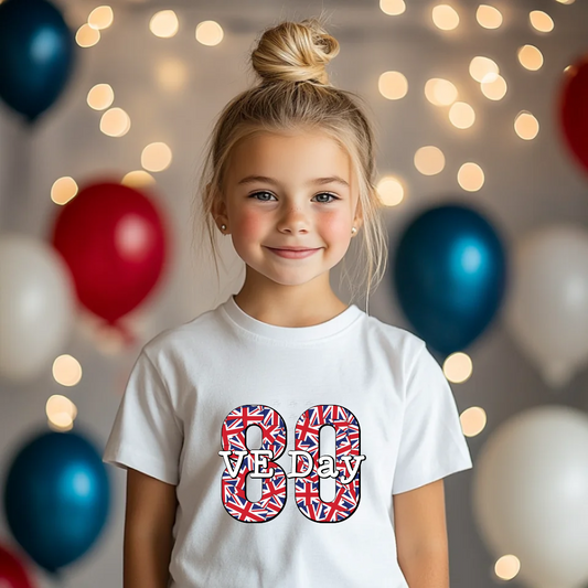 DTF Union Jack Decal -  VE DAY 80
