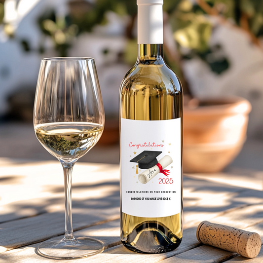 Congratulations 2025 Wine Label