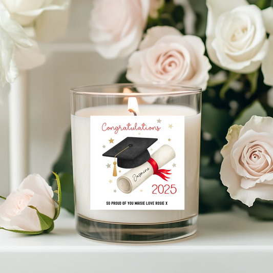 Congratulations 2025 Candle Label