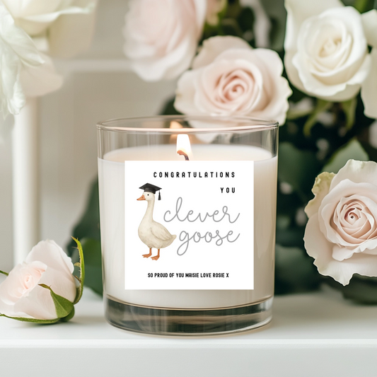 Clever Goose Candle Label