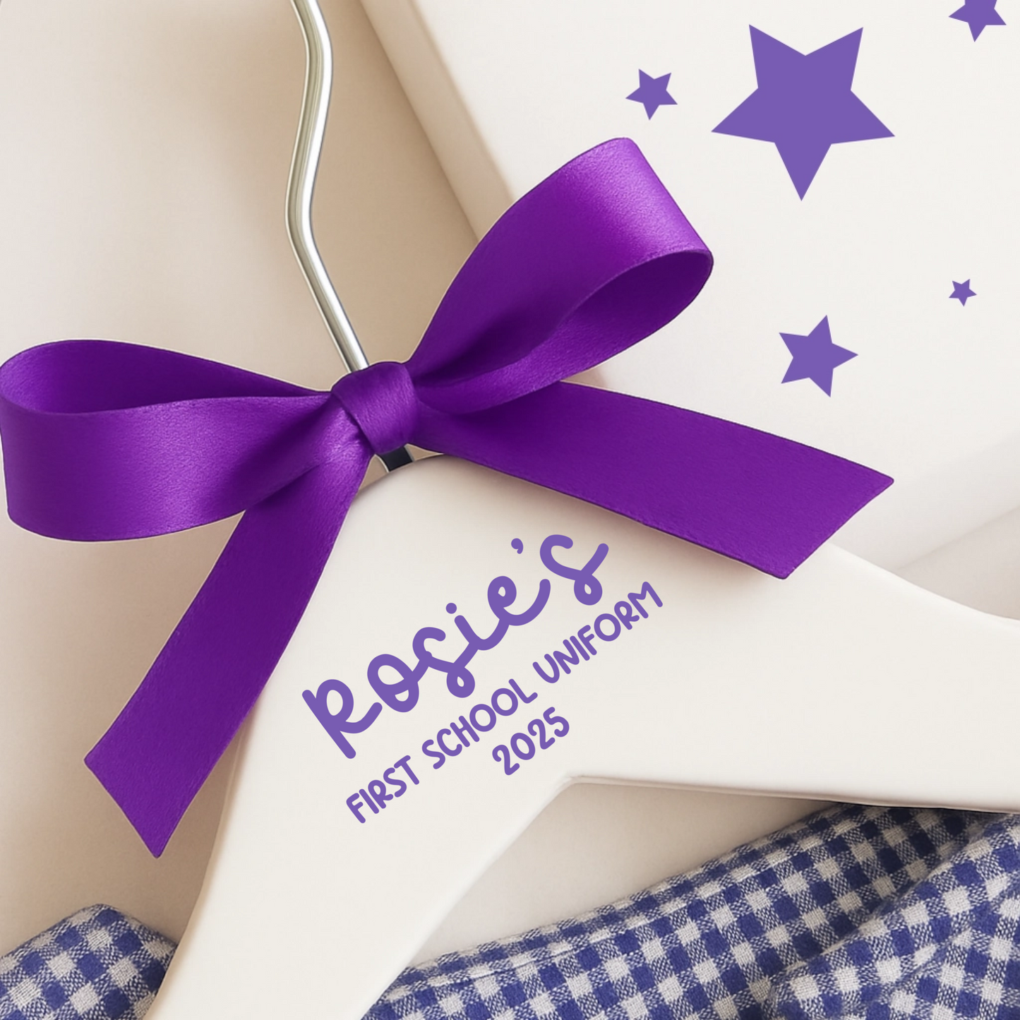 UVDTF - First Day Of School Hanger Decal - Purple
