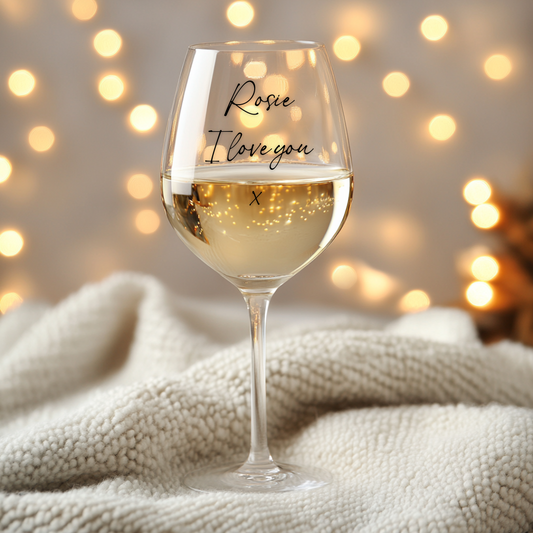 UVDTF - Custom Wine Glass Decal