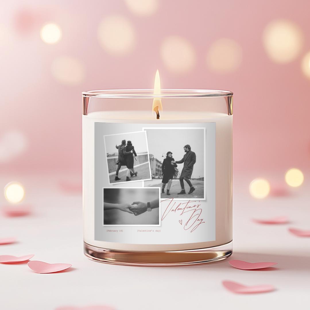 3 x Polaroid Candle Label