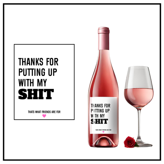 Thanks for putting up  Wine Label