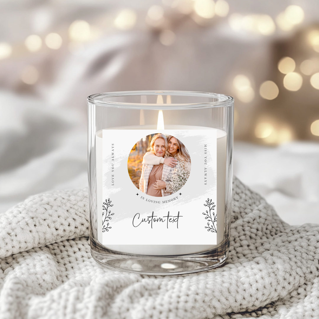 Love & Miss You Always - Candle Label