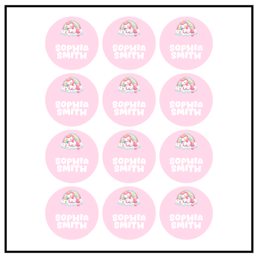 Fairy Circle Name Labels