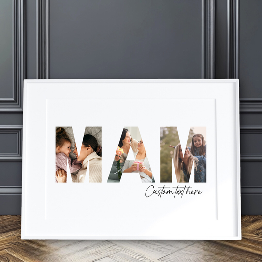 Mam Photo Letters