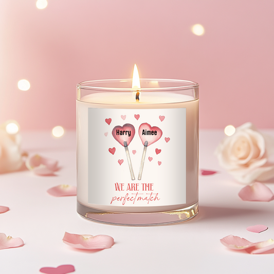 Perfect Match Candle Label
