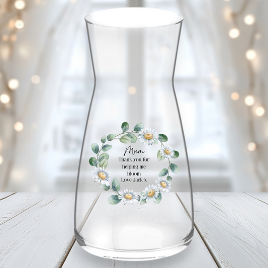 UVDTF Helping Me Bloom - Vase Decal